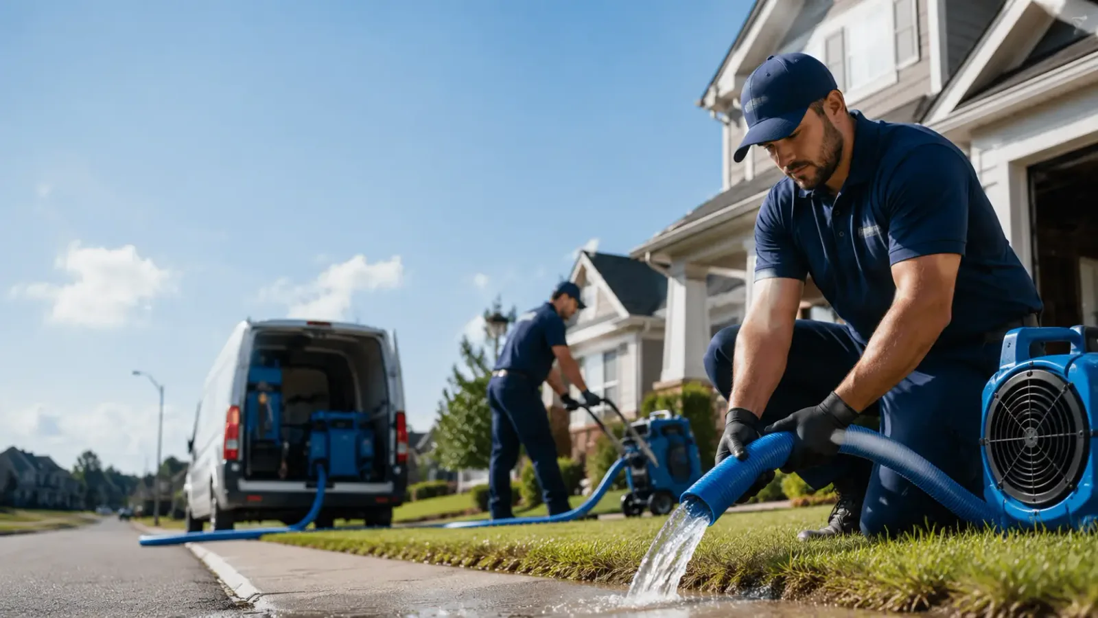 Flood Damage Restoration in Pledger, TX